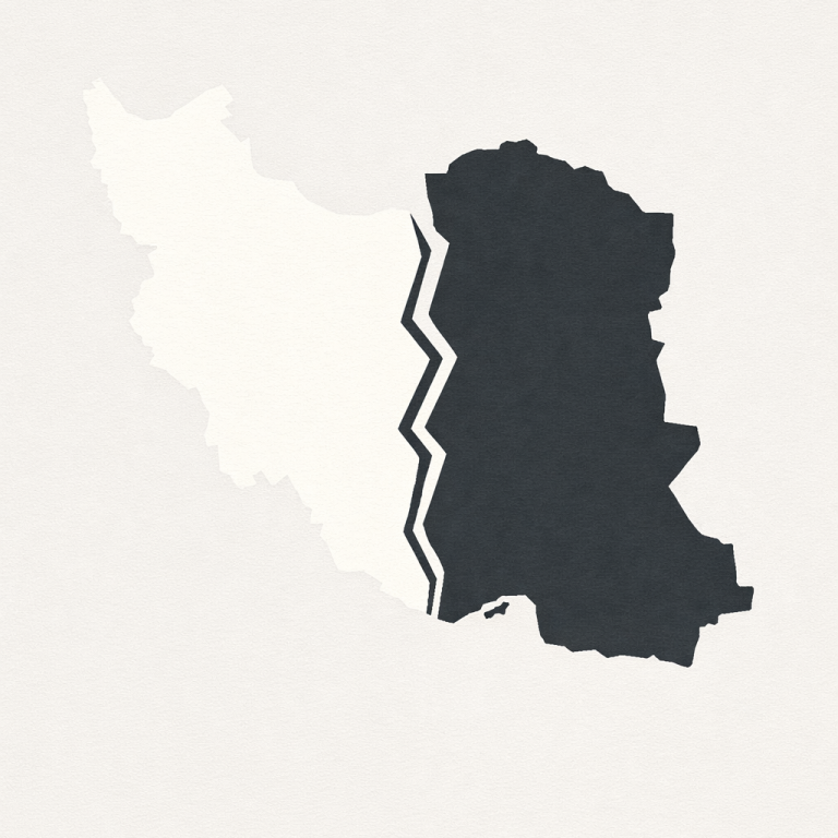 Abstract shot of a glass building corner with a target graphic overlay.